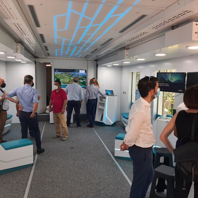 Siemens Mobility<br>Το Truck in Mainline Roadshow έκανε στάση στην Αθήνα