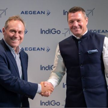 Μνημόνιο συνεργασίας για IndiGo και AEGEAN