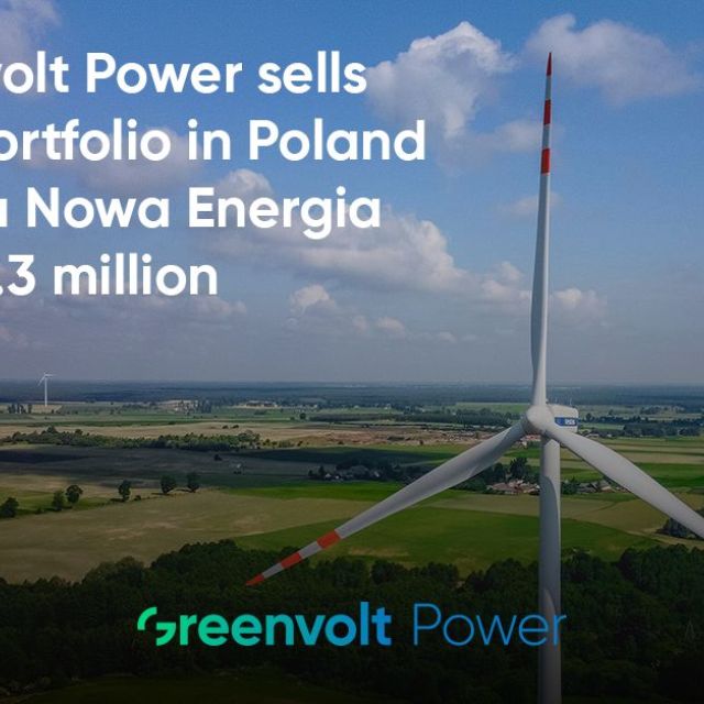 Η Greenvolt πούλησε 4 αιολικά πάρκα στην Enea Nowa Energia