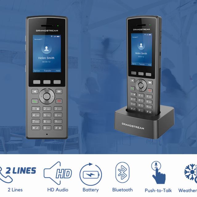 Grandstream WP825: Νέο ασύρματο Wi-Fi IP phone