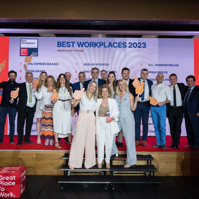 Best Workplace o Όμιλος Epsilon Net
