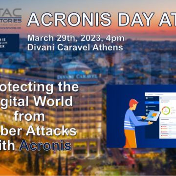 Acronis και TicTac φέρνουν την Acronis Day 2023