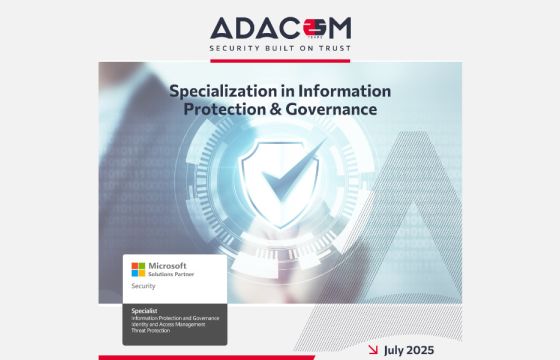 Νέα διάκριση της Microsoft για την Adacom