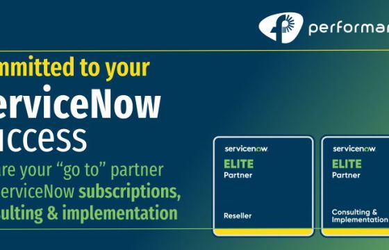 Η Performance Technologies πιστοποιείται ως Elite Partner της ServiceNow