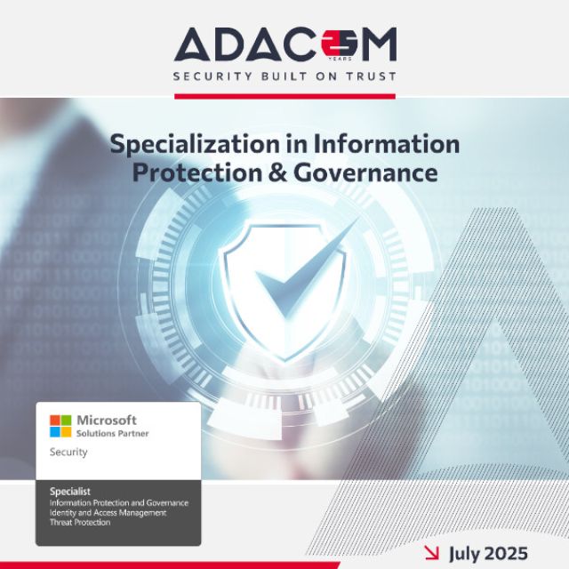 Νέα διάκριση της Microsoft για την Adacom