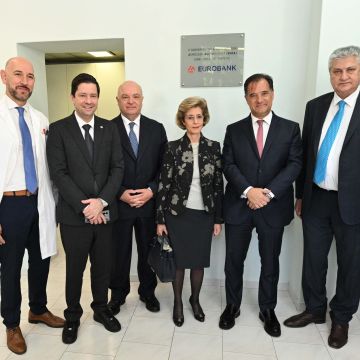 Η Eurobank δώρισε θαλάμους αρνητικής πίεσης στο ΣΩΤΗΡΙΑ