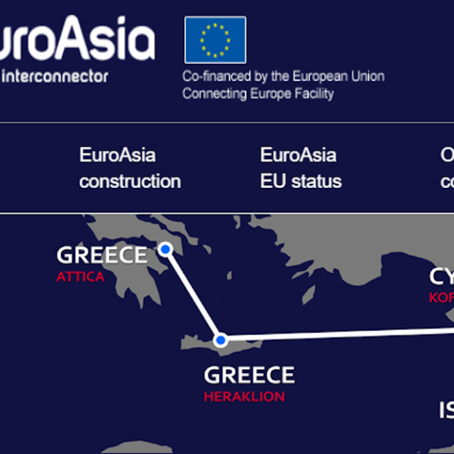 Τελετή έναρξης για την ηλεκτρική διασύνδεση Κύπρου-Κρήτης