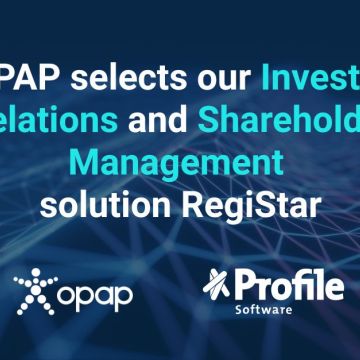 Ο ΟΠΑΠ επέλεξε τη λύση RegiStar της Profile Software