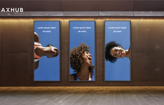 Uniguest X MAXHUB: Επαγγελματικές οθόνες με TriplePlay Digital Signage