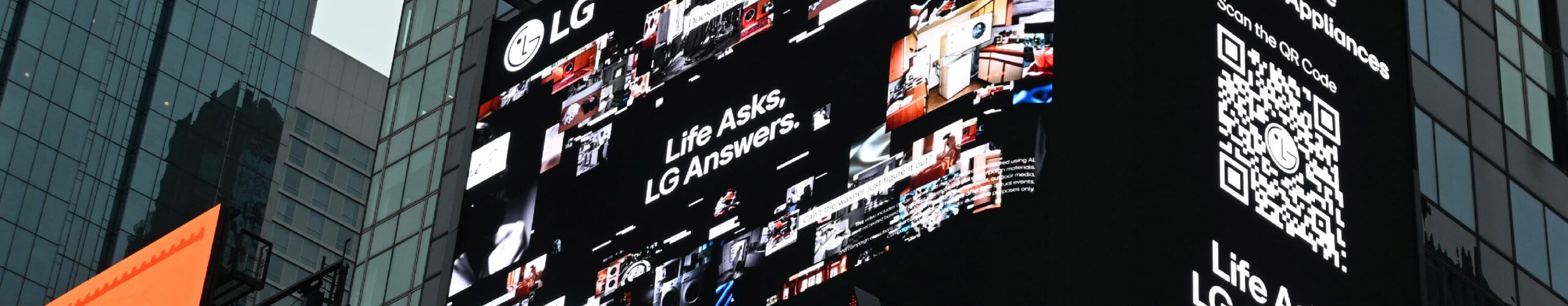 Ταινία μικρού μήκους στην Times Square από την LG