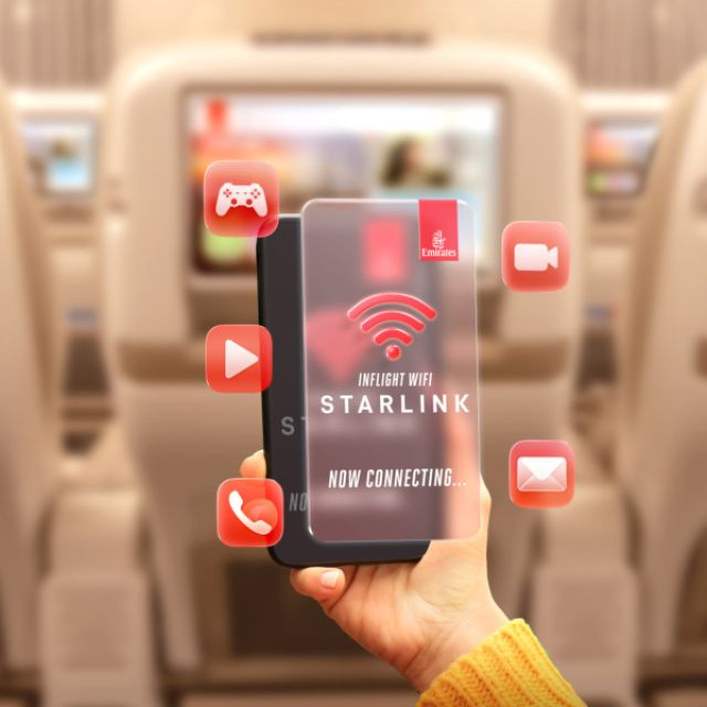 Η SpaceX εγκαθιστά Wi-Fi στην Emirates