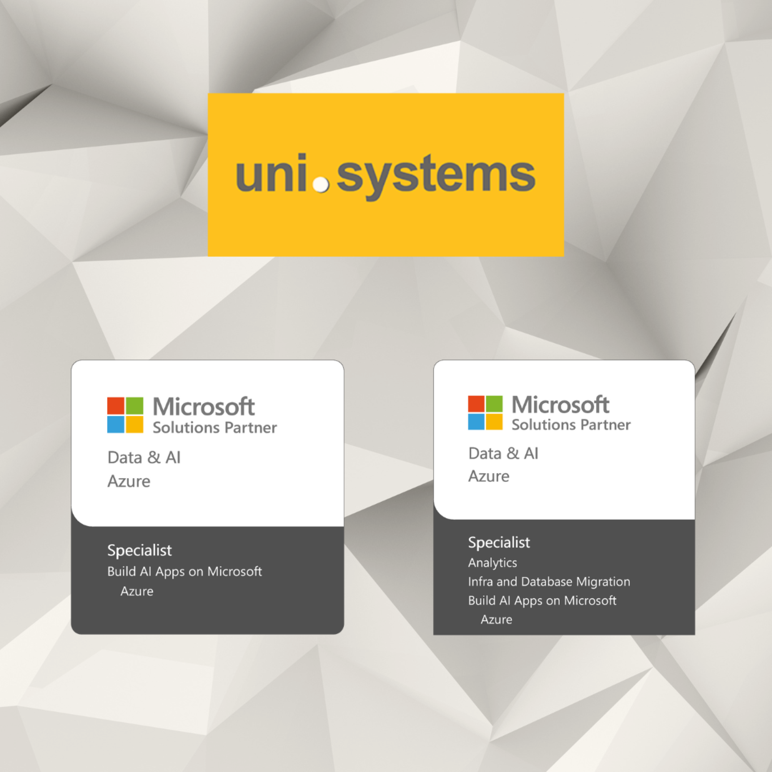 Η Uni Systems αναγνωρίζεται σε Microsoft Azure