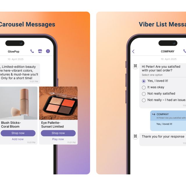 Καινοτομία στην πρώτη γραμμή του Business Messaging: Η M-STAT πρωτοπορεί με την εισαγωγή των Viber Carousel & List Messages στην ελληνική αγορά