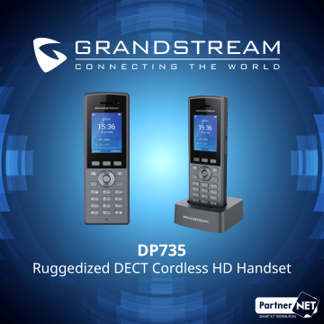Grandstream DP735: IP τηλεφωνική συσκευή που προσφέρει κινητικότητα και απόδοση