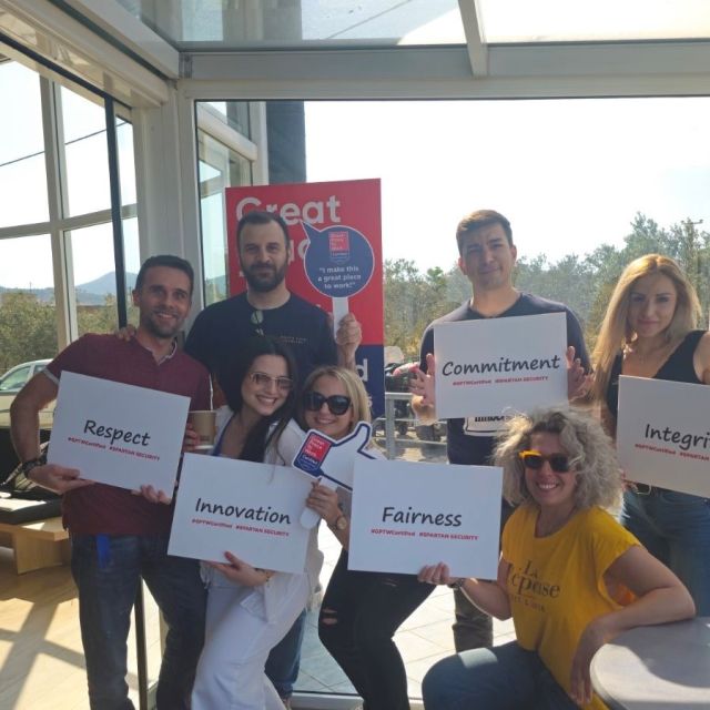 Η Spartan Security αναδεικνύεται ως Κορυφαίος Χώρος Εργασίας