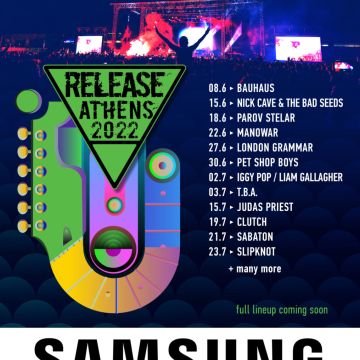 Η Samsung χορηγός στο Release Athens Festival 2022