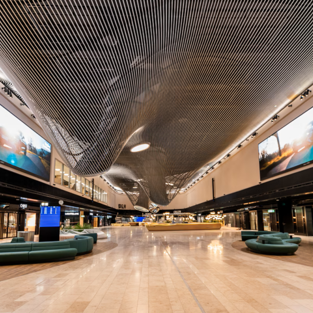 LED υποδομές της LG στο νέο Terminal 3 της Φρανκφούρτης