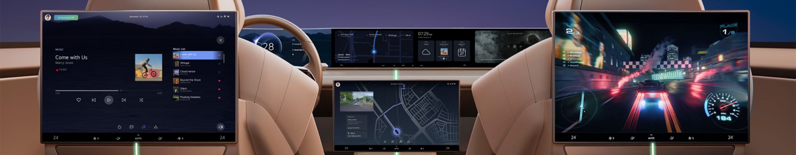LG και Google επανασχεδιάζουν την εμπειρία στο εσωτερικό του αυτοκινήτου