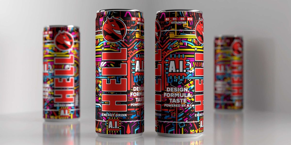 Ενεργειακό ποτό φτιαγμένο εξ ολοκλήρου από AI