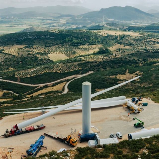 Ολοκληρώνεται το νέο αιολικό πάρκο της MORE στη Βοιωτία