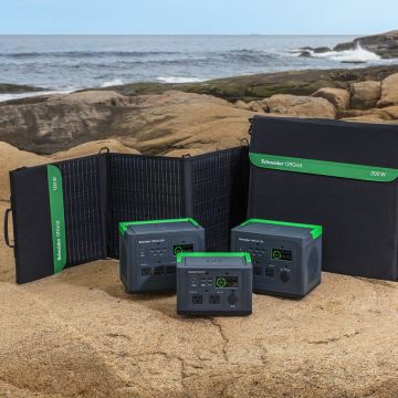 Schneider OffGrid: Βιώσιμος φορητός σταθμός ενέργειας