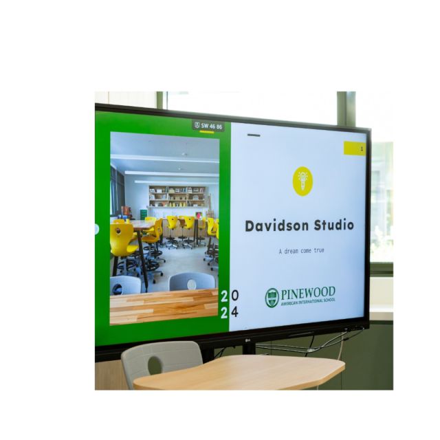 Διαδραστικές οθόνες LG στο Pinewood American International School