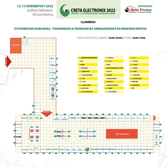 Γνωριμία με τους εκθέτες της CRETA ELECTRONIX 2022