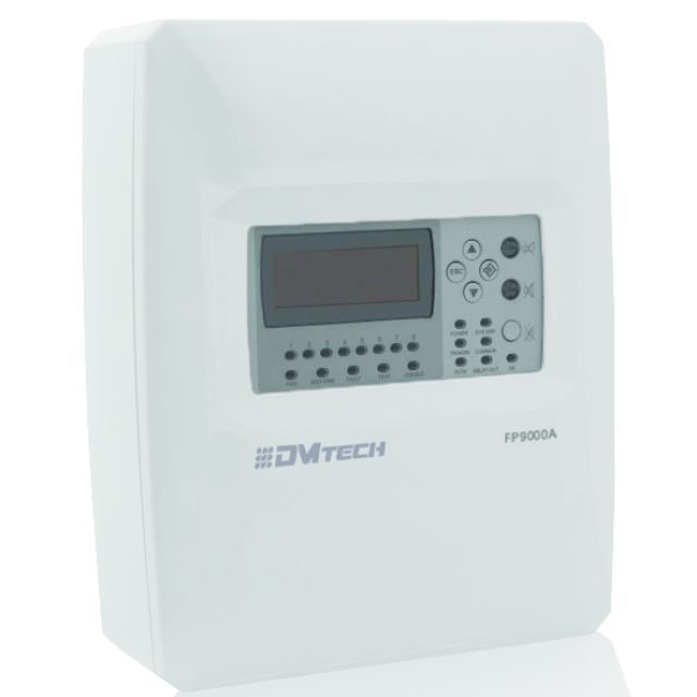 DMTECH FP9000 Α<br>Διευθυνσιοδοτούμενος πίνακας πυρανίχνευσης 8 ζωνών