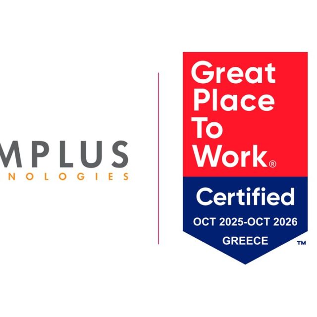 Η AMPLUS πιστοποιήθηκε ως Great Place To Work για 3η συνεχή χρονιά