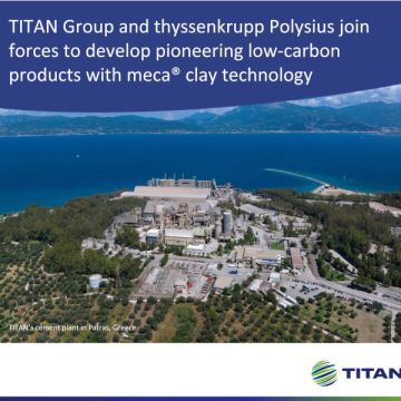 Μνημόνιο συνεργασίας για Όμιλο ΤΙΤΑΝ και thyssenkrupp Polysius