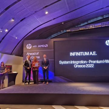 H Infinitum απέσπασε 3 βραβεία από την HP