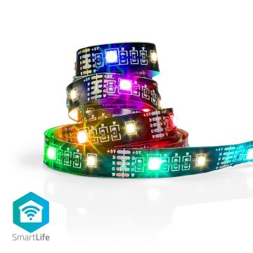 NEDIS BTLS20RGBW<br>Bluetooth smart ταινία φωτισμού LED RGB με τροφοδοσία μέσω USB