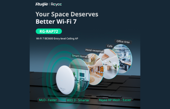 Ruijie-Reyee RG-RAP72: Διακριτικό Wi-Fi 7 για χώρους που θέλουν απόδοση και αισθητική