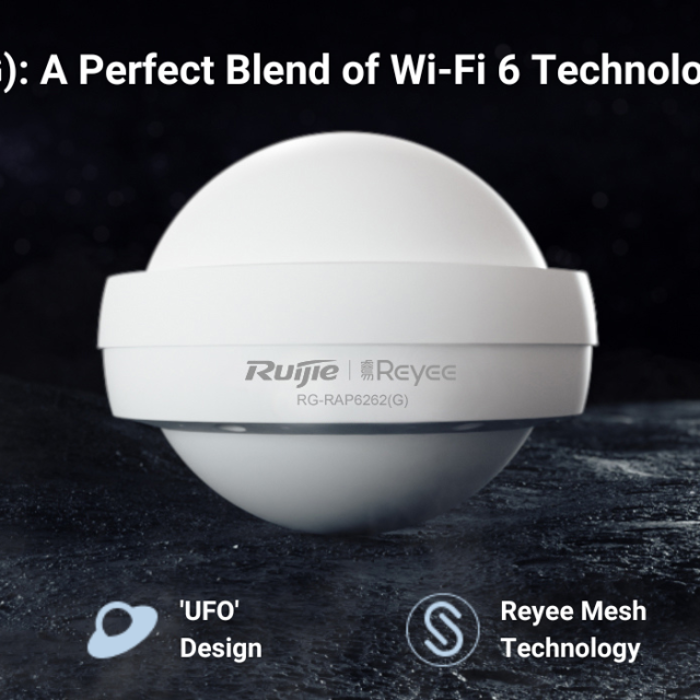 Ruijie – Reyee RG-RAP6262(G): Η τεχνολογία Wi-Fi 6 συναντά το design