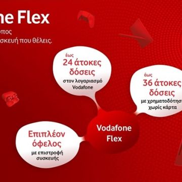 To Vodafone Flex χαρίζει ευελιξία στις αγορές