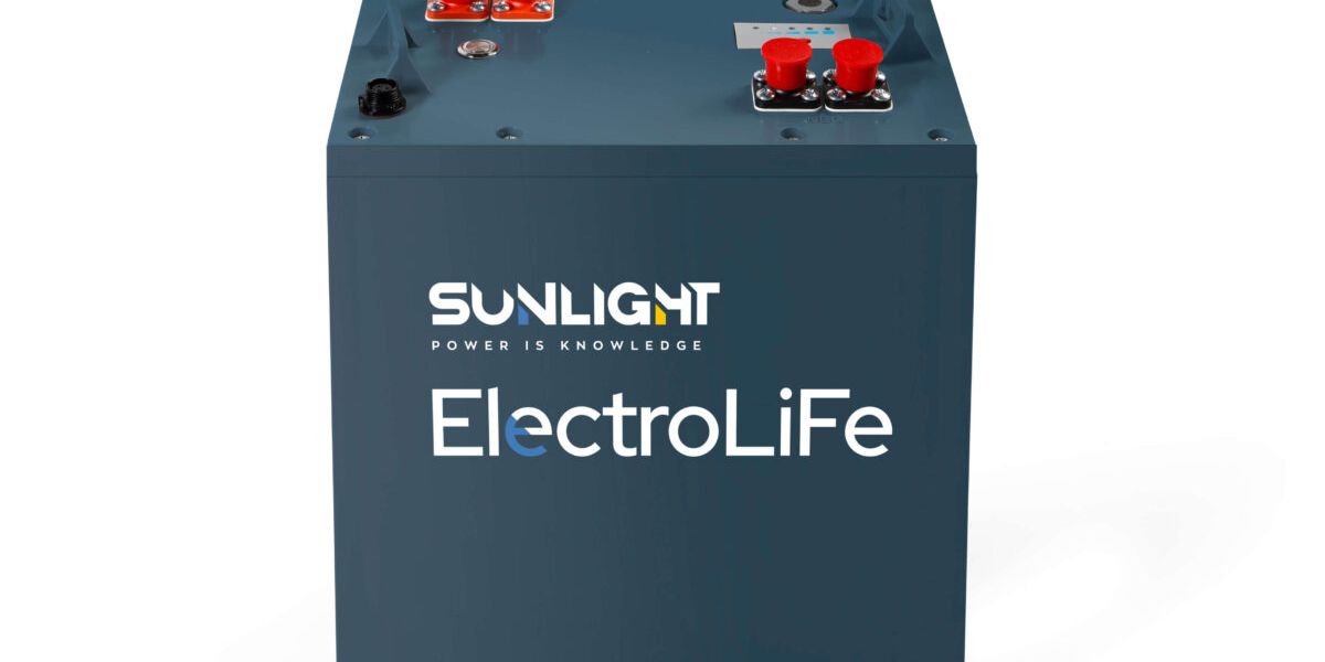 Sunlight ElectroLiFe<br>Νέα σειρά μπαταριών Λιθίου για ηλεκτροκίνητα οχήματα
