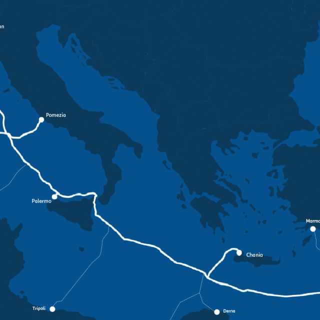 Σε εξέλιξη η υποβρύχια διασύνδεση της Κρήτης με την Ιταλία&nbsp;