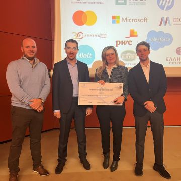 Βράβευση της Covariance από τη Wolt