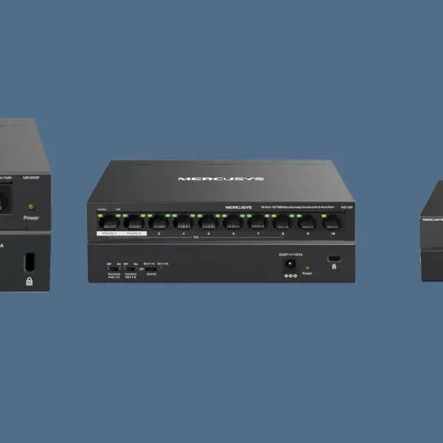 MERCUSYS PoE+ Switch Series: Οικονομικές επαγγελματικές λύσεις για δικτυακή επέκταση