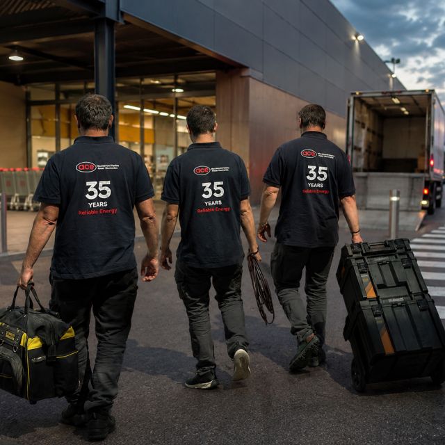 UPS για τα νέα καταστήματα ΣΚΛΑΒΕΝΙΤΗΣ από την ACE POWER ELECTRONICS