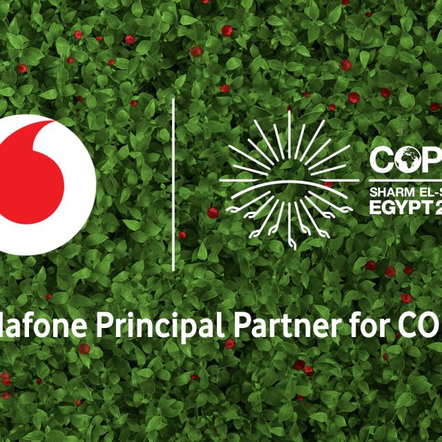 Η Vodafone κύριος συνεργάτης του COP27