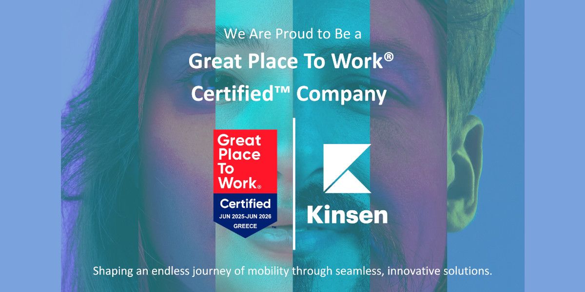 Η Kinsen Hellas πιστοποιήθηκε ως Great Place to Work