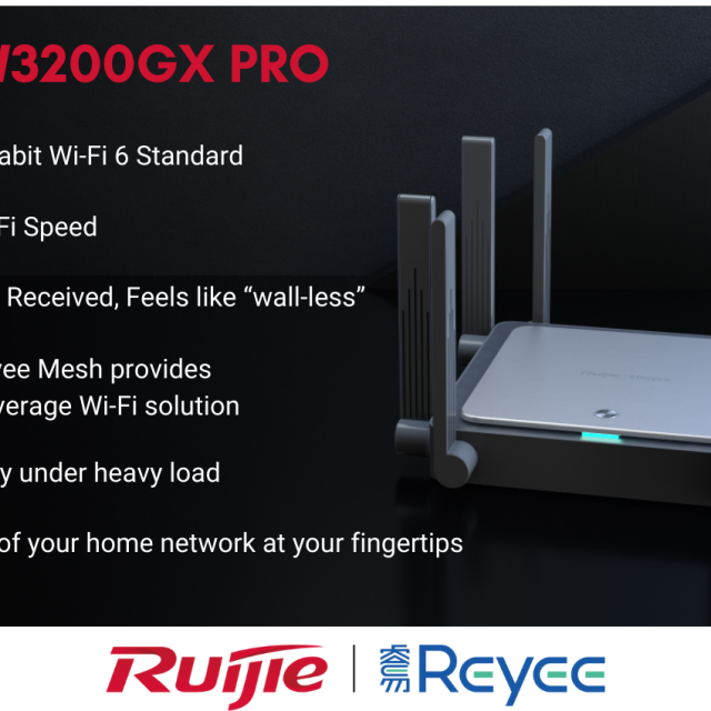 PartnerNET και Ruijie-Reyee αλλάζουν την αγορά των Mesh Routers