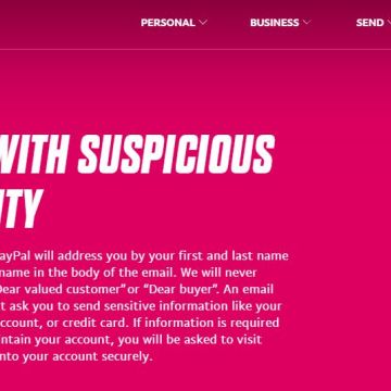 Η Check Point εφιστά την προσοχή σε χρήστες PayPal