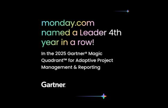 Η monday.com αναδείχθηκε ηγέτης APMR στο Gartner Magic Quadrant 2025