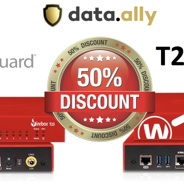 Data Ally: Σημαντικές εκπτώσεις σε προϊόντα της WatchGuard