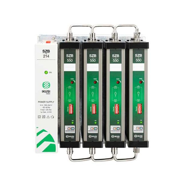 IKUSI SZB+550<br>Modular προγραμματιζόμενος ενισχυτής UHF