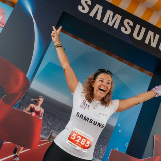 Samsung Galaxy συσκευές στο Ladies Run 2025