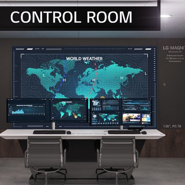 LG MAGNIT Micro LED: Η καινοτόμα λύση προβολής για control rooms