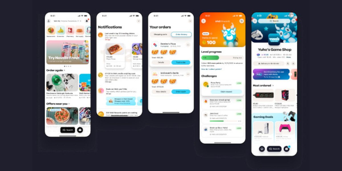 Ανανεώνεται η εφαρμογή της Wolt